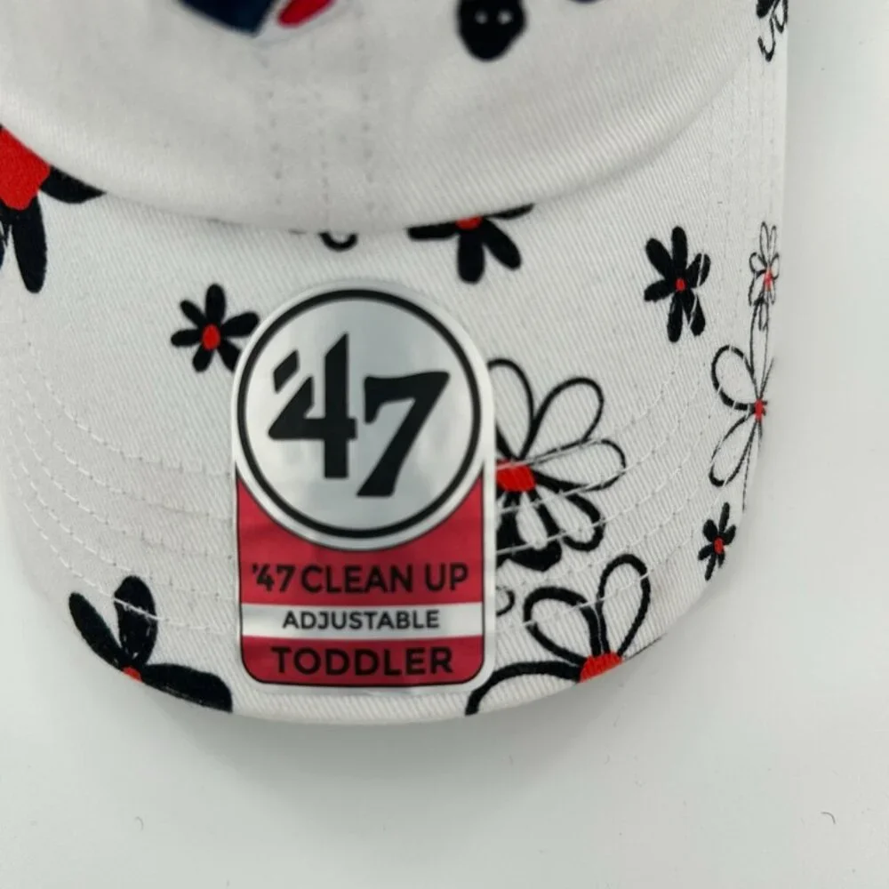 NWT Houston Texans '47 Girls Toddler Daisy Delight Clean Up Adjustable‎ Hat
